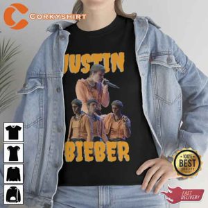 Singer Rap Hip Hop Style Justin Bieber T-Shirt