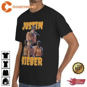 Singer Rap Hip Hop Style Justin Bieber T-Shirt