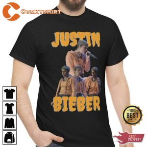 Singer Rap Hip Hop Style Justin Bieber T-Shirt