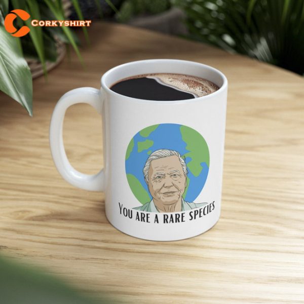 Sir David Attenborough, Rare Species Attenborough Mug