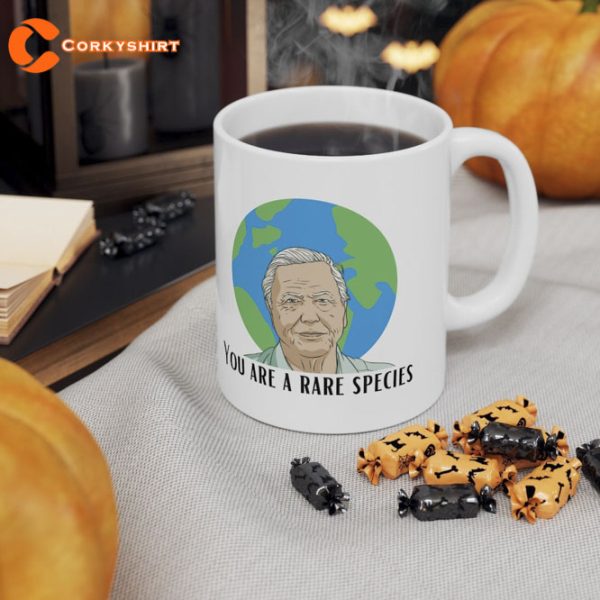 Sir David Attenborough, Rare Species Attenborough Mug