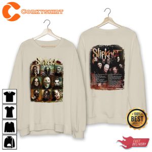 Slipknot Shirt Slipknot Heavy Metal Rock Slipknot Rock World Tour 2023 Tee (1)