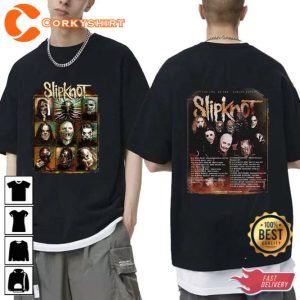 Slipknot Shirt Slipknot Heavy Metal Rock Slipknot Rock World Tour 2023 Tee