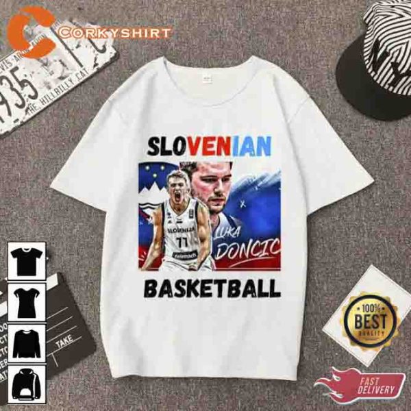 Slovenian Basketball Luka Doncic T-Shirt