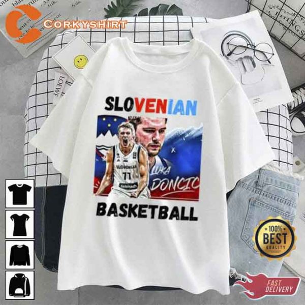 Slovenian Basketball Luka Doncic T-Shirt