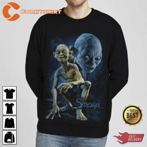 Smeagol Lord of the Rings T-shirt Design