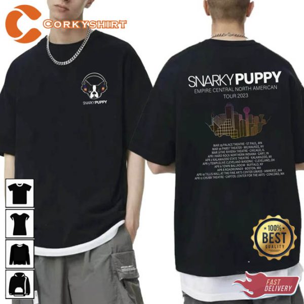 Snarky Puppy Band Snarky Puppy 2023 Concert Shirt For Fan