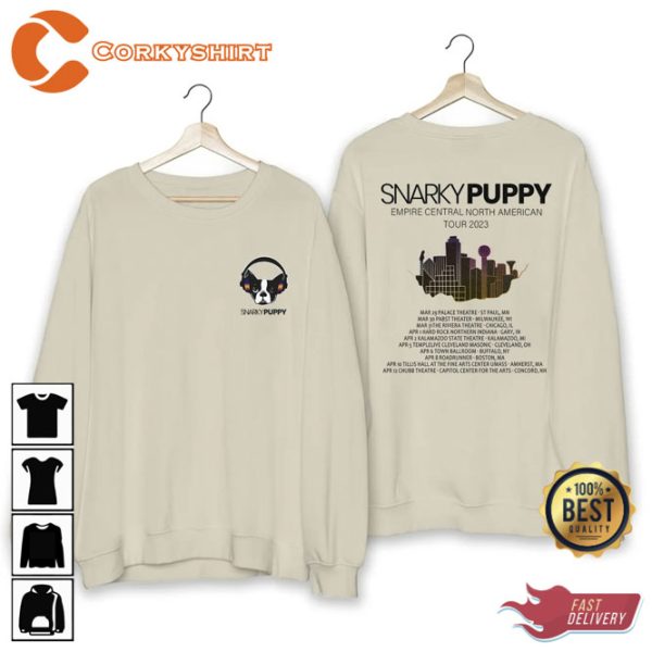 Snarky Puppy Band Snarky Puppy 2023 Concert Shirt For Fan