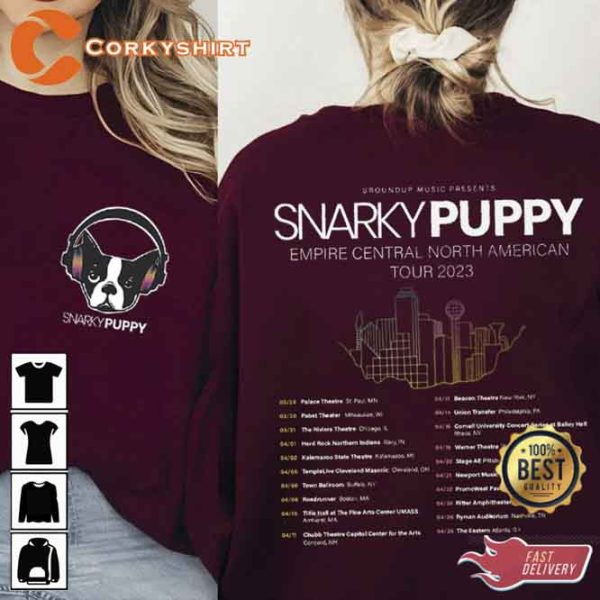 Snarky Puppy Band Snarky Puppy 2023 Concert Shirt For Fan