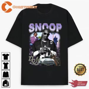 Snoop Dogg Hip Hop Vintage Bootleg 90s Rapper T-shirt