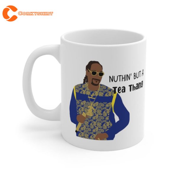 Snoop Dogg Mug Nuthin But A Tea Thang Ceramic Coffee Cups Funny