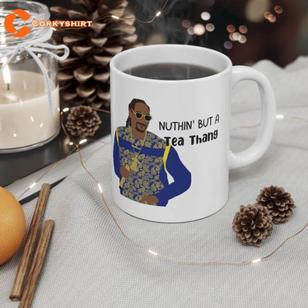 Snoop Dogg Mug Nuthin But A Tea Thang Ceramic Coffee Cups Funny