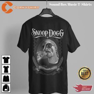 Snoop Dogg Rhythm And Gangsta Tee Shirt