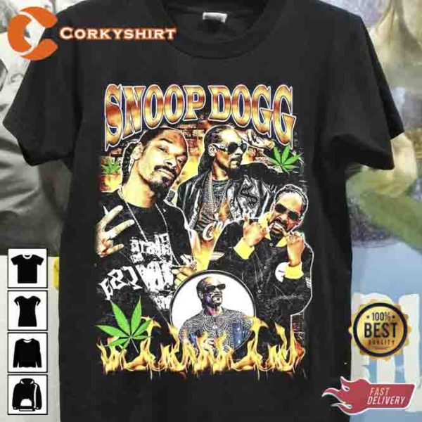 Snoop Dogg Tour Hip Hop Rap 90s Fan Merch