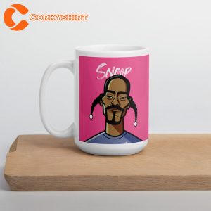 Snoop Dogg White Glossy Ceramic Coffee Mug