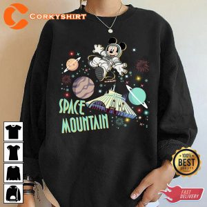 Space Mountain Disneyland Trip Sweatshirt1