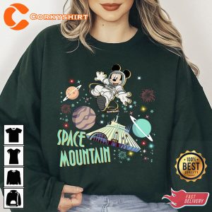 Space Mountain Disneyland Trip Sweatshirt2