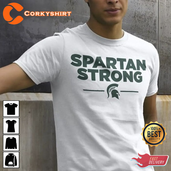 Spartan Strong Msu Sweatshirt Michigan State Shirt (1)