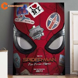 Spider Man Far from Home Poster Home Decor