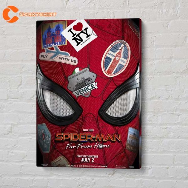 Spider Man Far from Home Poster Home Decor