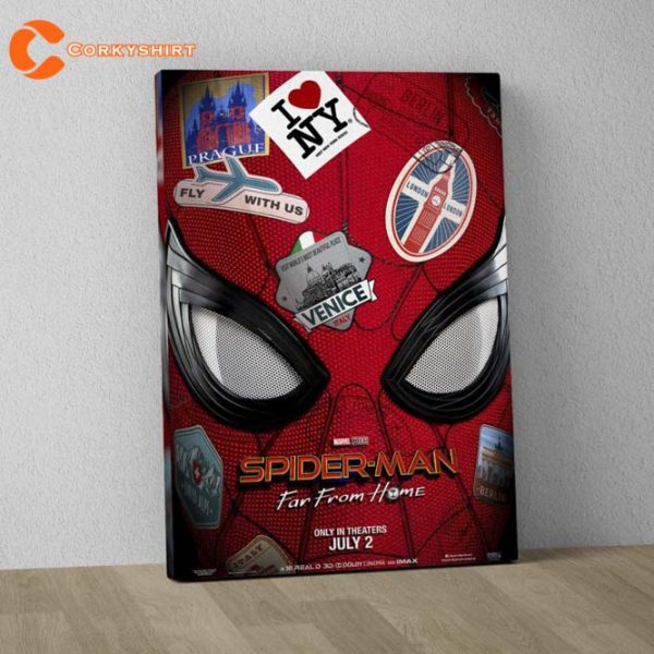Spider Man Far from Home Poster Home Decor