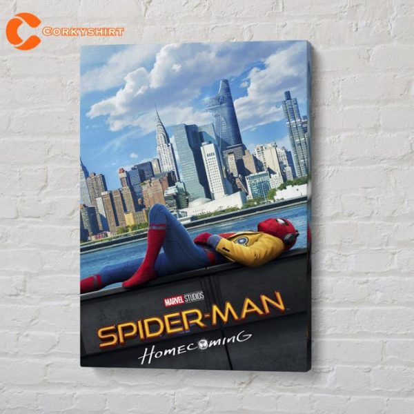 Spider Man Homecoming Poster Home Decor