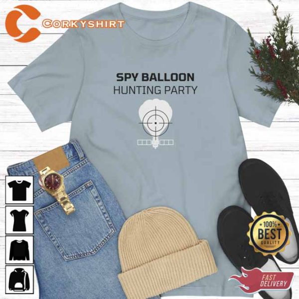 Spy Balloon Hunting Party Shirt