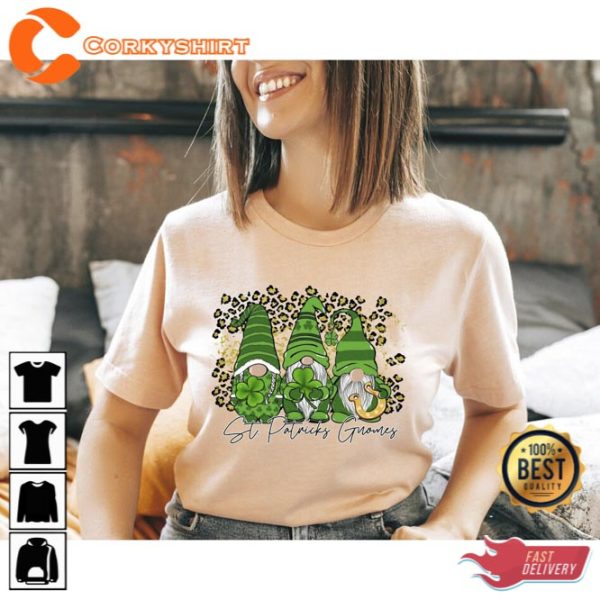 St Patricks Day Gnomes Happy St Patricks Day Shirt