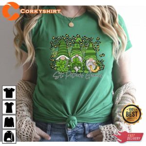 St Patricks Day Gnomes Happy St Patricks Day Shirt 2