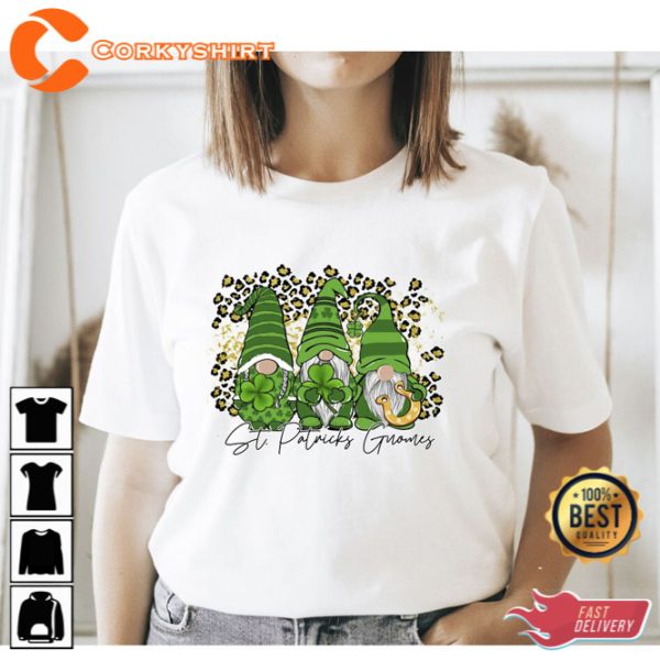 St Patricks Day Gnomes Happy St Patricks Day Shirt