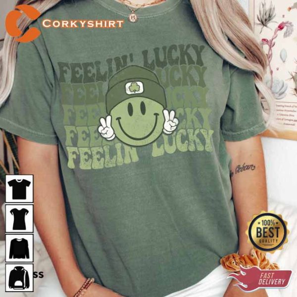 St Patricks Lucky Feeling Lucky Shirt