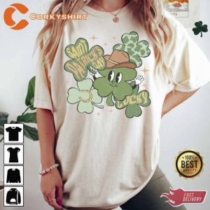 St Patty's Day Lucky Comfort Colors Shirt (2)