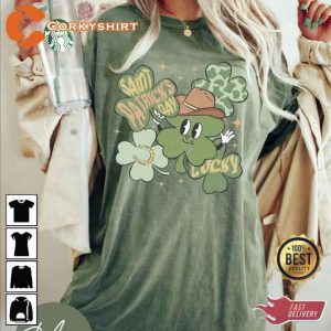 St Patty's Day Lucky Comfort Colors Shirt (3)