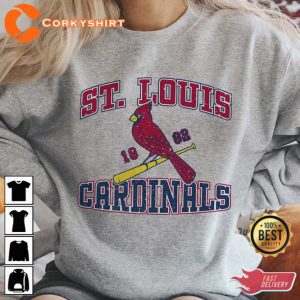 St. Louis Cardinals Shirt Baseballs Unisex Tee Shirt