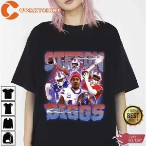 Stefon Diggs Vintage 90s Tee Shirt