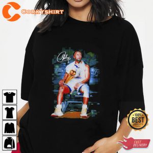 Stephen Curry  Finals Champions Signature T-Shirt