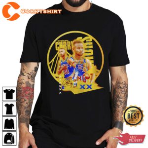 Stephen Curry Golden State Warriors Basketball Team T-shirt