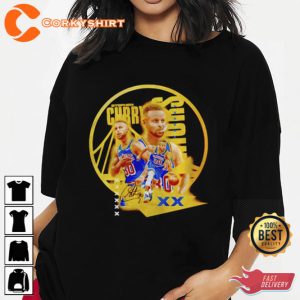 Stephen Curry Golden State Warriors Basketball Team T-shirt (2)