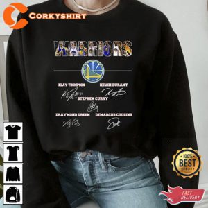 Stephen Curry Golden State Warriors Champion Signature Unisex T-Shirt (2)