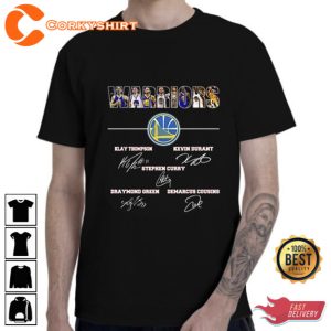 Stephen Curry Golden State Warriors Champion Signature Unisex T-Shirt