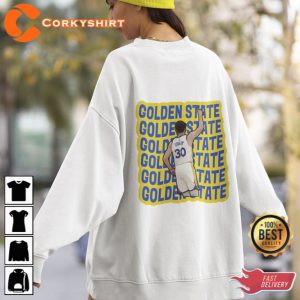 Stephen Curry Sweatshirt Vintage Golden State Warriors Basketball Shirt