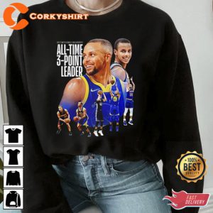Stephen Curry Unisex T-Shirt All Time 3 Point Leader Shirt