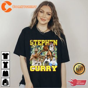 Stephen Curry Vintage 90s Shirt Stephen Curry Bootleg Tee