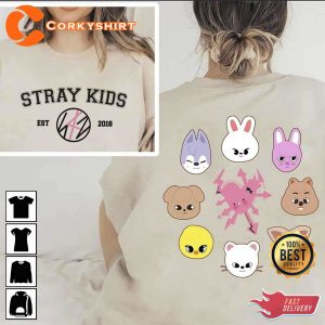 Stray Kids 2023 Tour Concert Shirt Design