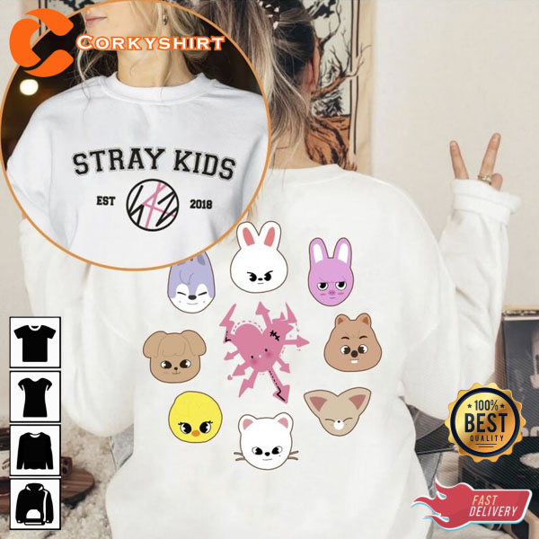 Stray Kids 2023 Tour Concert Shirt Design