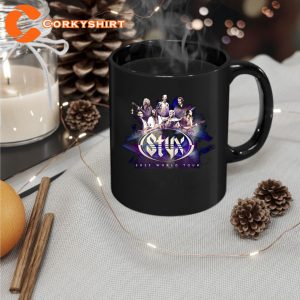 Styx Band Tour 2023 Pop Music Mug