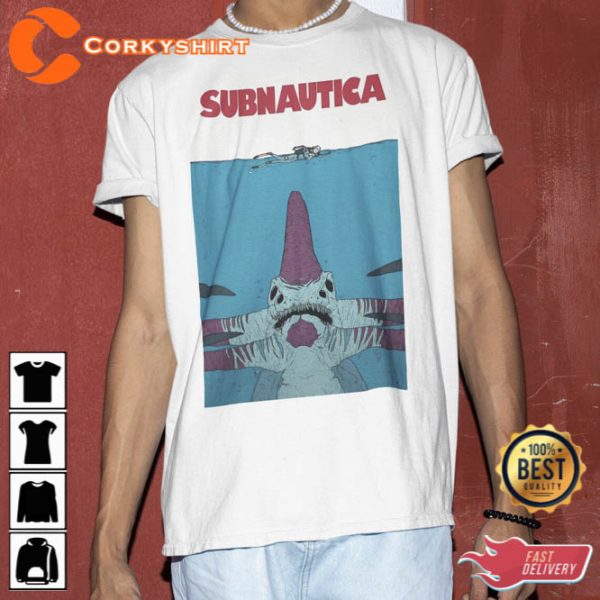 Subnautica Gaming T-Shirt Indie Videogame Tee