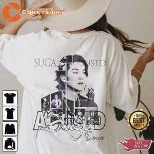 Suga-AgustD Yoongi Tour In US Shirt