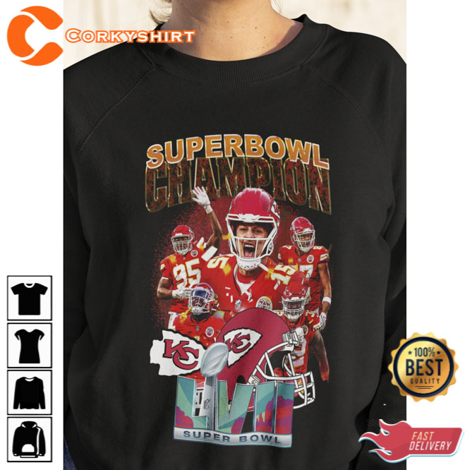 Vintage Style Kansas City Football Crewneck Sweatshirt ⋆ Vuccie