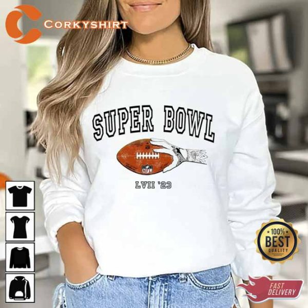 Super Bowl Football LVII 23 Football Sweashirt